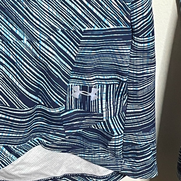 Under Armour Blue Striped 1/4 Pullover
Jacket Sz S/M - Picture 5 of 8